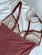 Боді мереживне жіноче - карамель, S