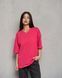Футболка женская оверсайз розовая, M