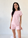 Жіноча трикотажна піжама з шортами Rose, L-XL