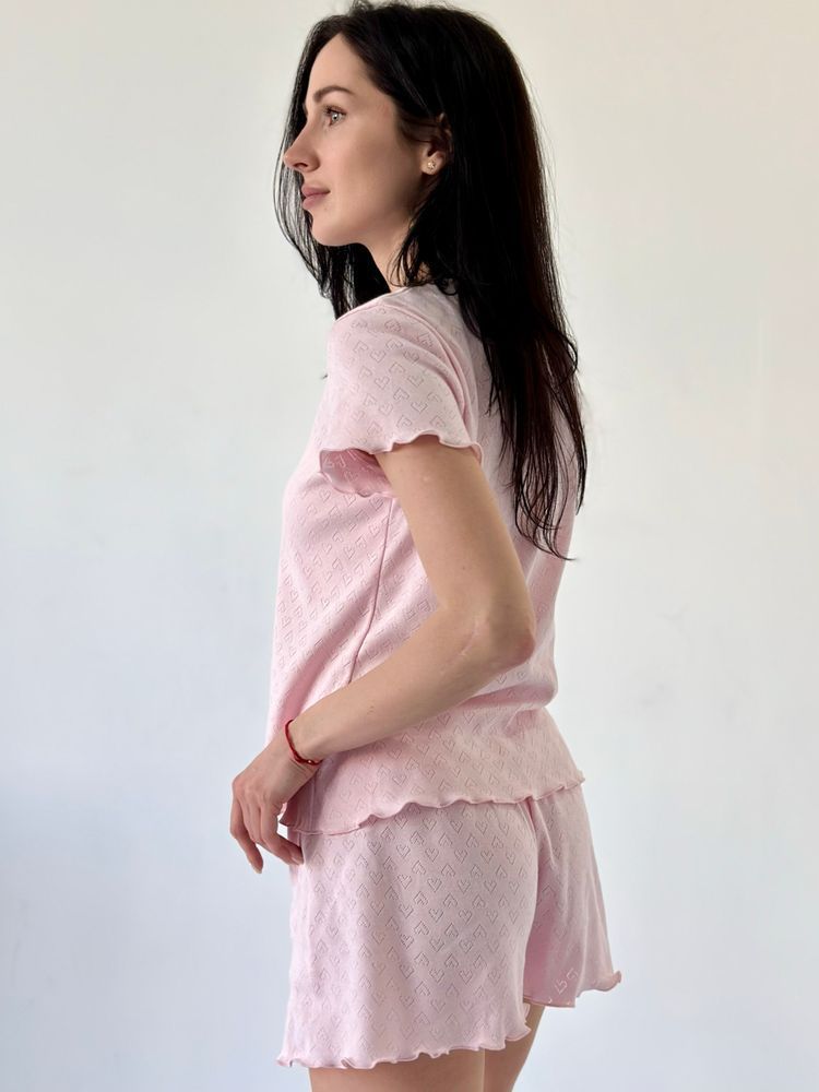 Жіноча трикотажна піжама з шортами Rose, L-XL