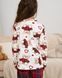 Подростковый комплект для девочки в мишки, Family look, 128-134
