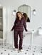 Женская пижама в клетку (ткань тиар) &ndash; парная коллекция Family Look, XS-S