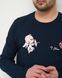 Мужская пижама хлопковая с принтом купидон, Family look для пары, 2XL